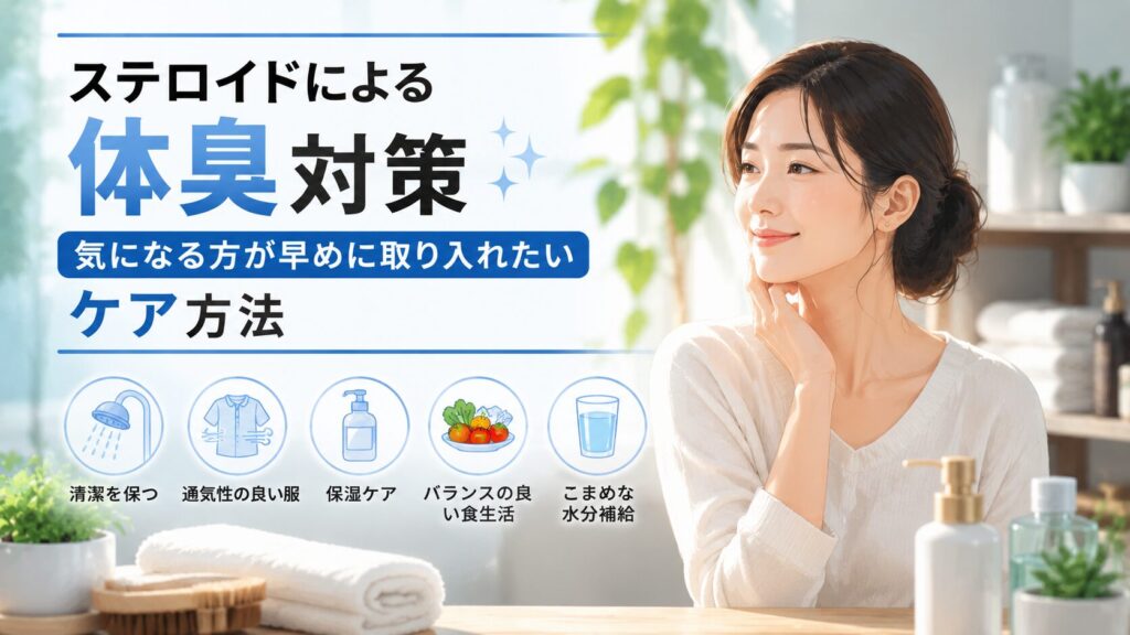 体臭対策と自宅ケア方法