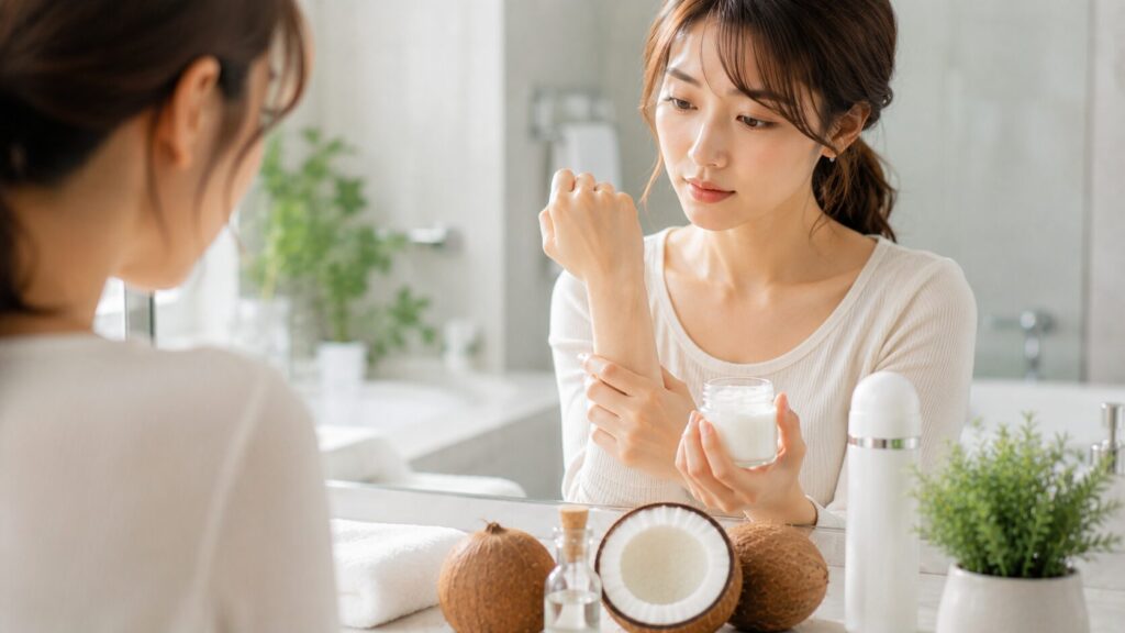 スキンケアのひととき