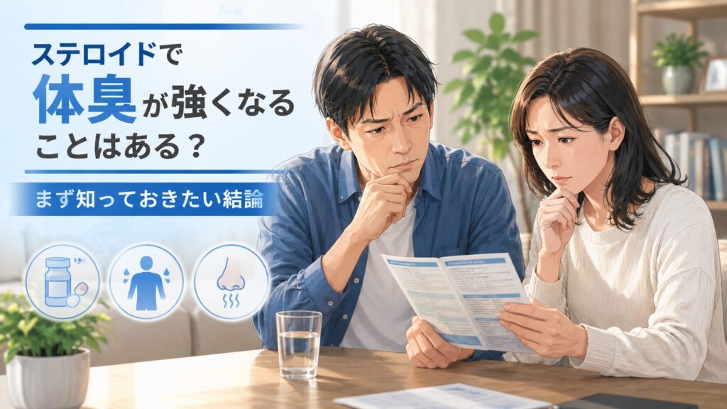 ステロイドと体臭の関係