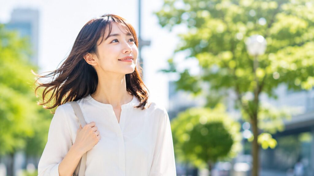 ナチュラルな美しさの選択