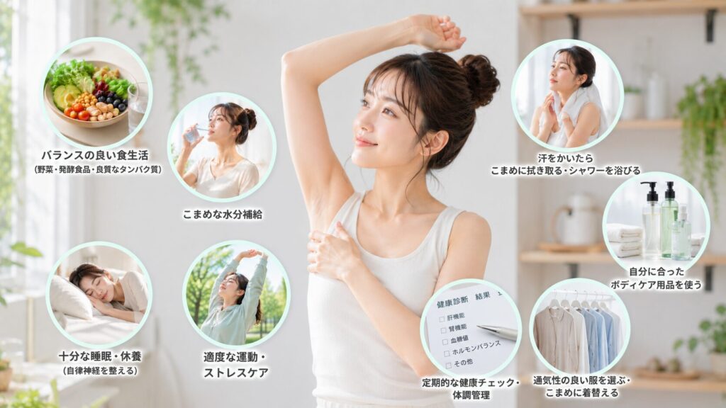 健康的なライフスタイルのヒント