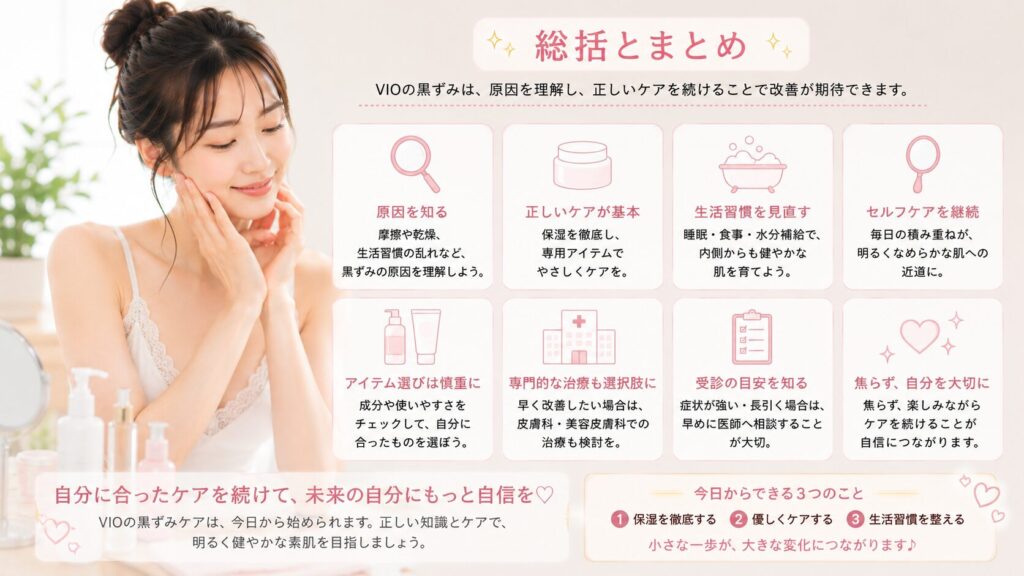 VIOケアの基本とステップ
