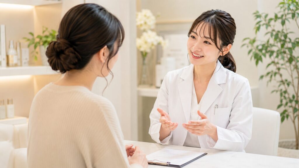 専門的な相談が行われる部屋