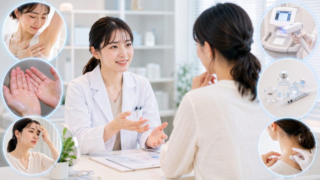 -医師との丁寧な相談シーン