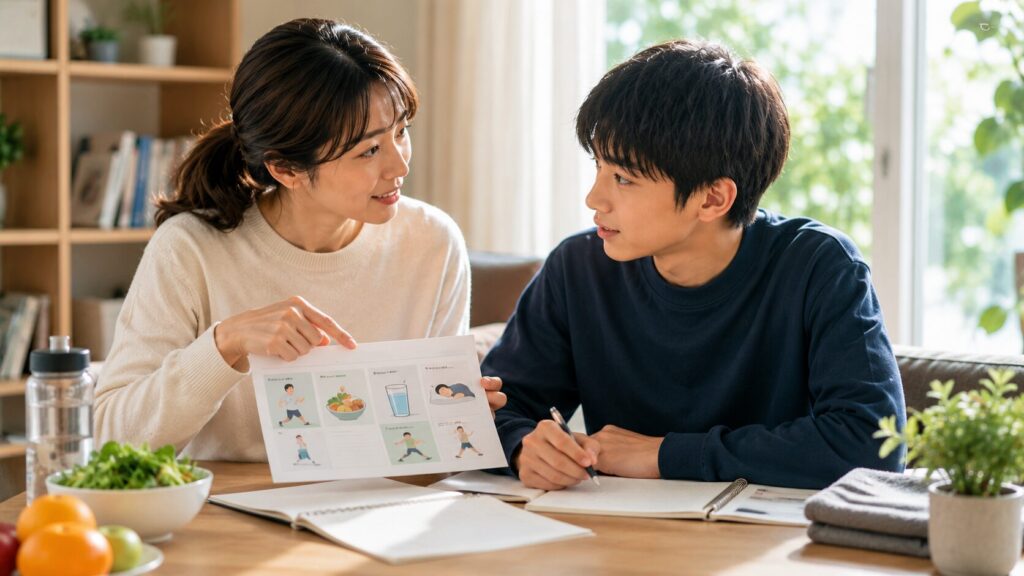 親子で学ぶ健康習慣