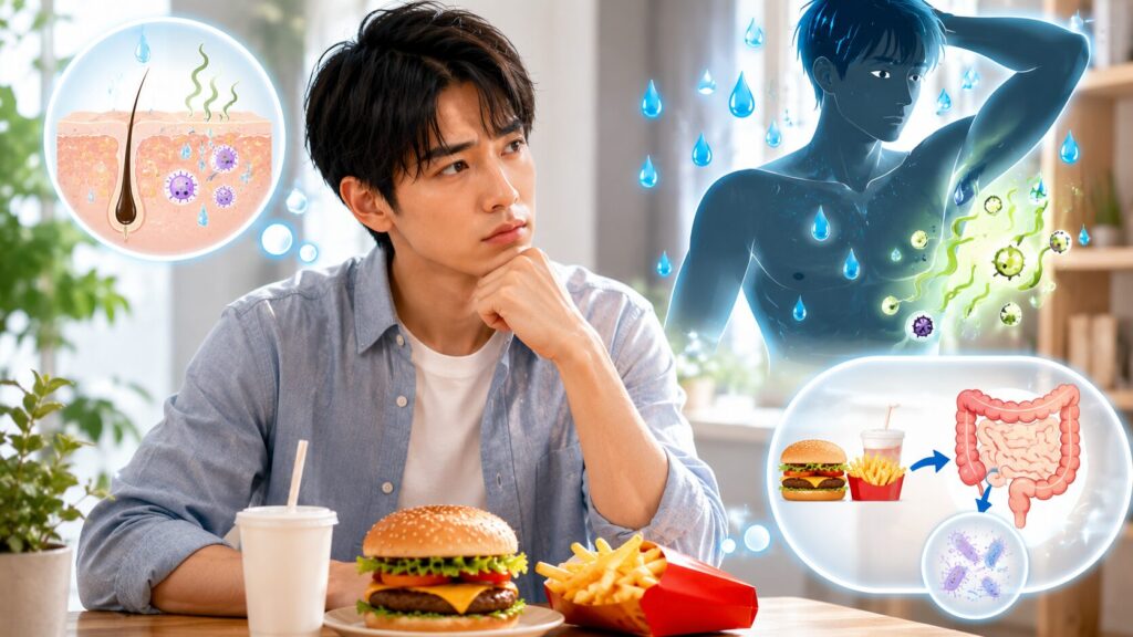 健康と食生活の影響