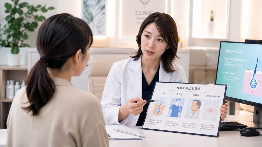 体臭の相談と解説セッション