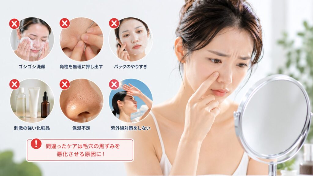 間違ったケアが引き起こす影響