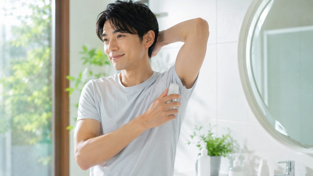 清潔感あふれるバスルームでのひととき