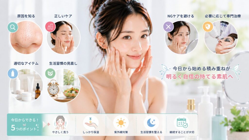 スキンケアの基本と習慣