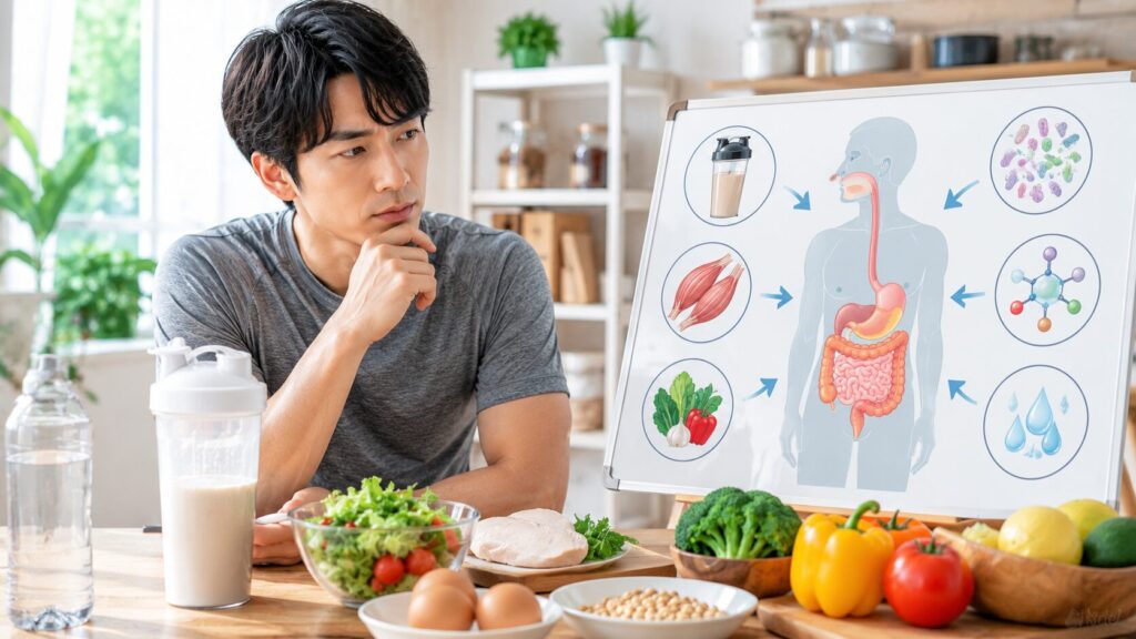 健康的な食事の学びの時間