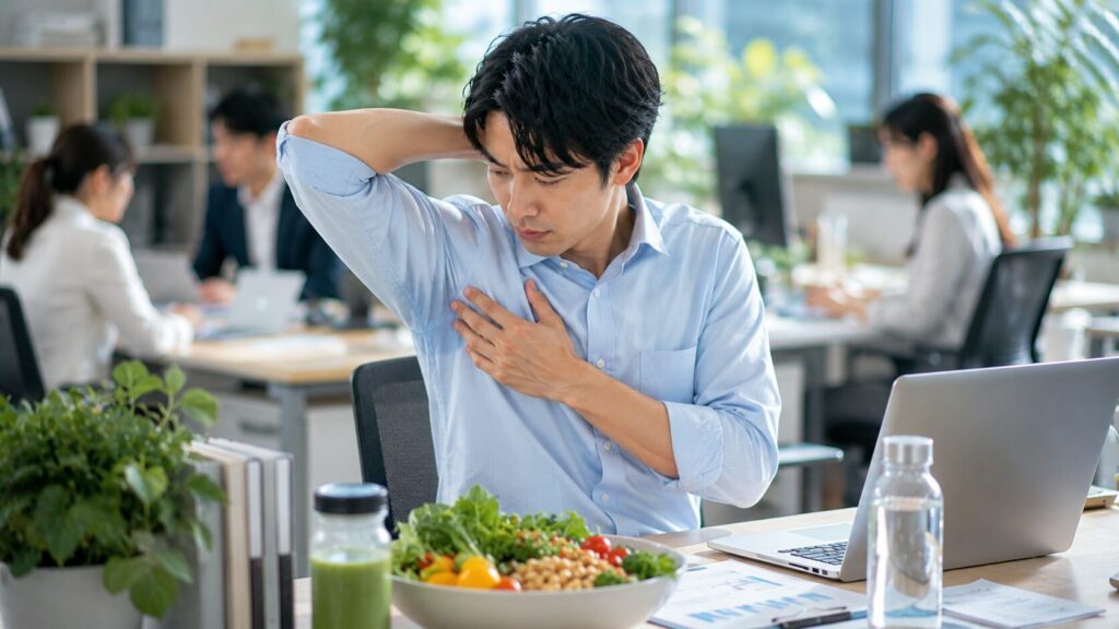 オフィスでの気になる瞬間