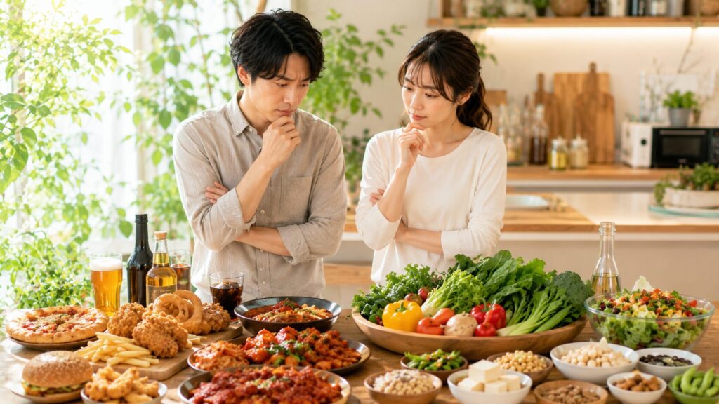 食事の選択を考える可能性