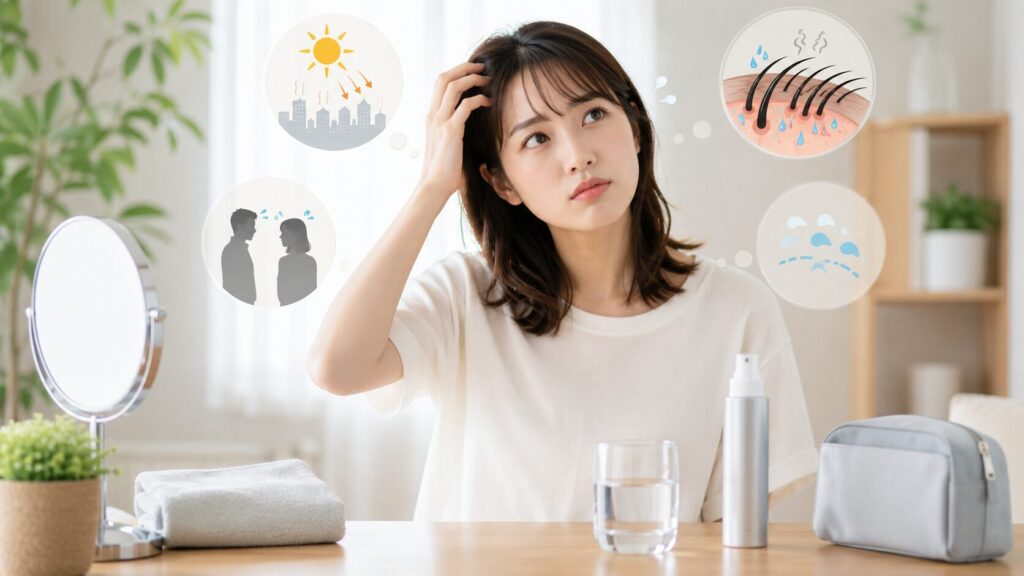 清潔感のある美容の悩み