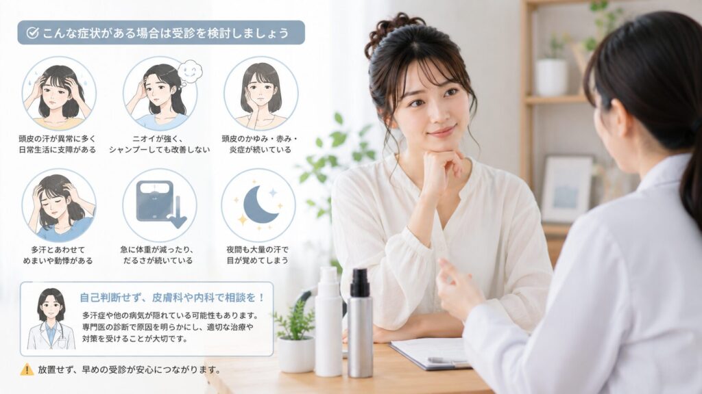 健康相談とインフォグラフィック解説