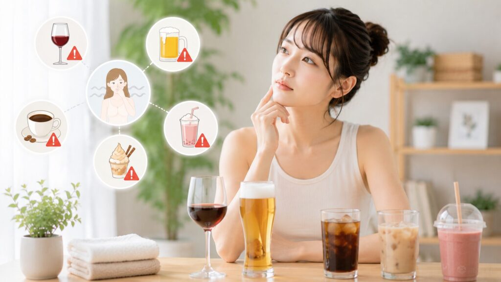 飲み物に対する警戒心