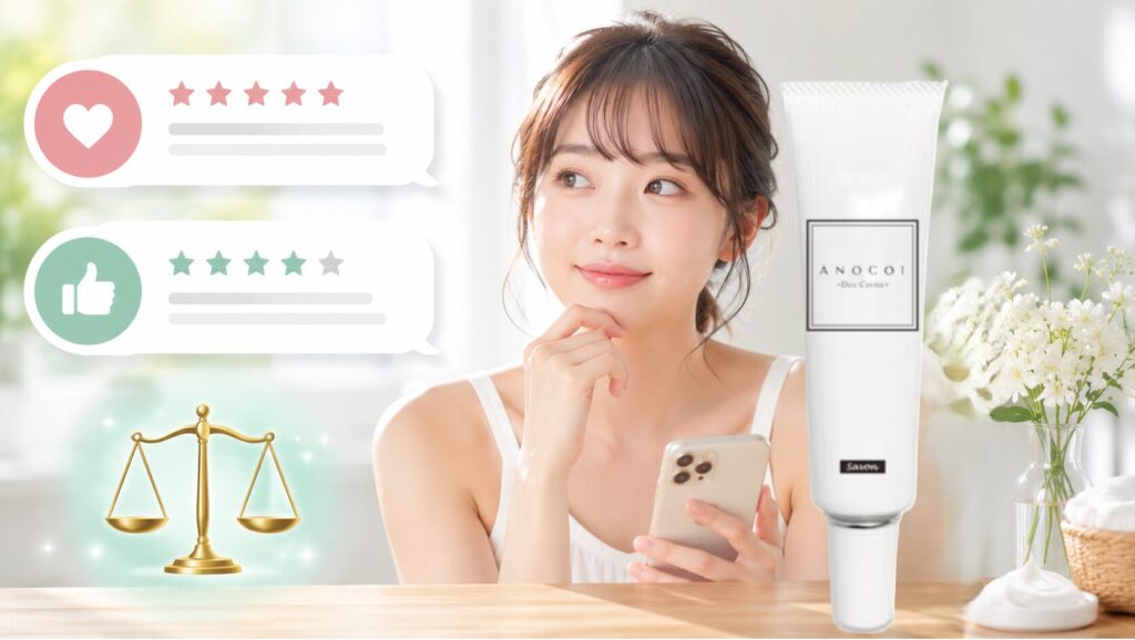 穏やかな美しさのスキンケアシーン
