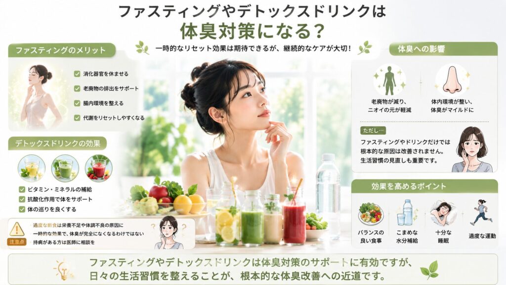 ファスティングとデトックスドリンクの効果