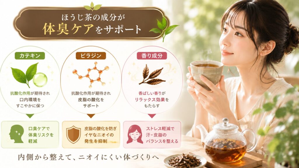 ほうじ茶でリラックス&ケア