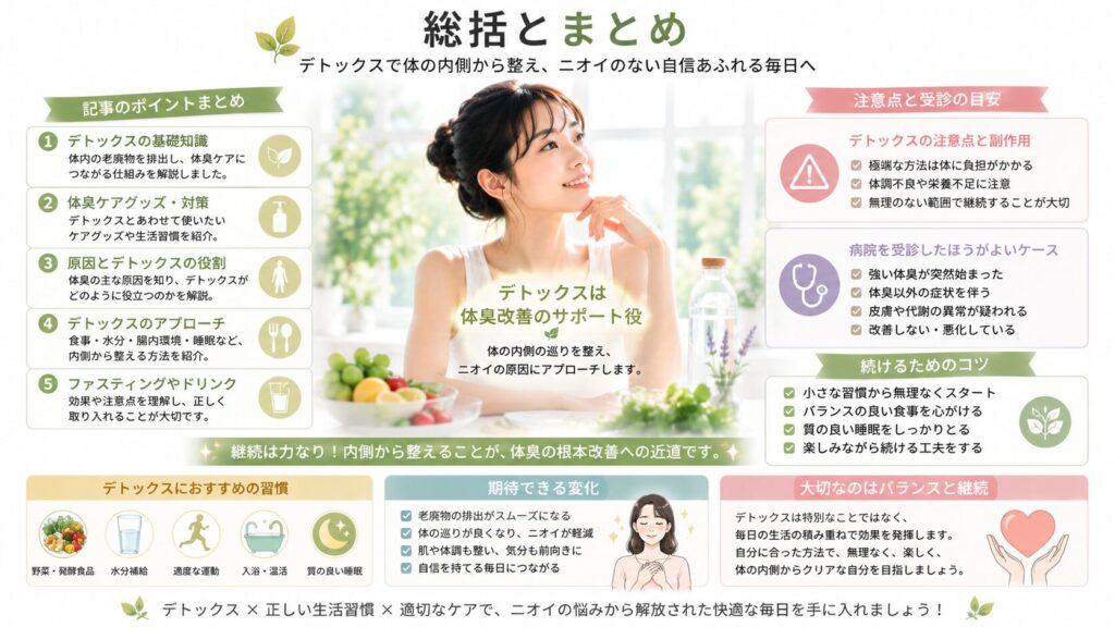 デトックスで心地よい毎日へ