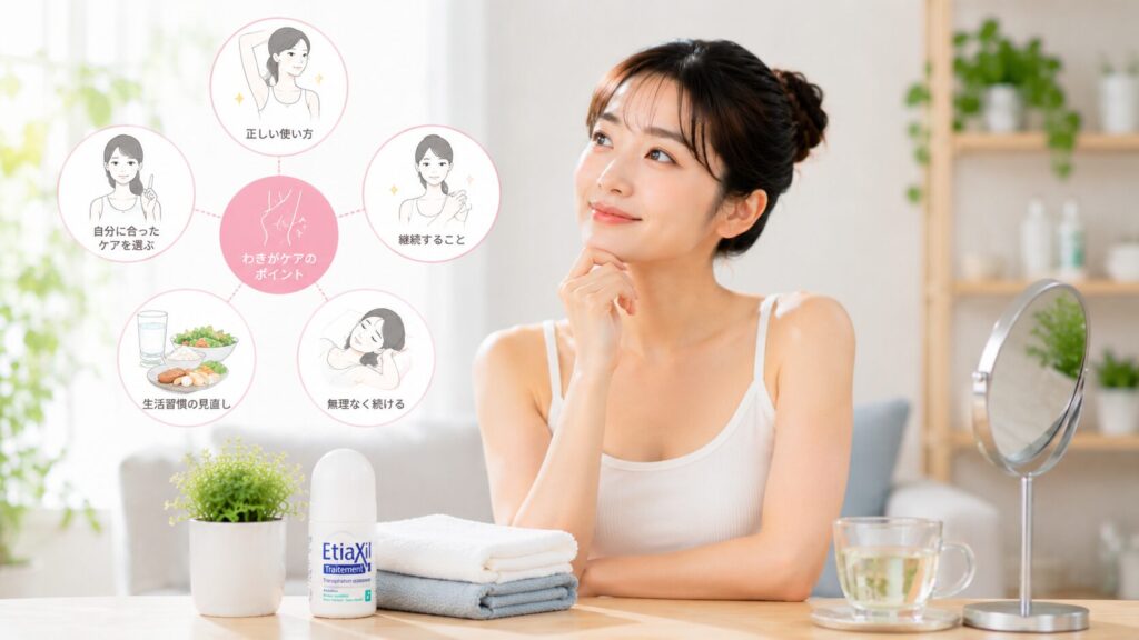 コスメティックケアの快適な日常