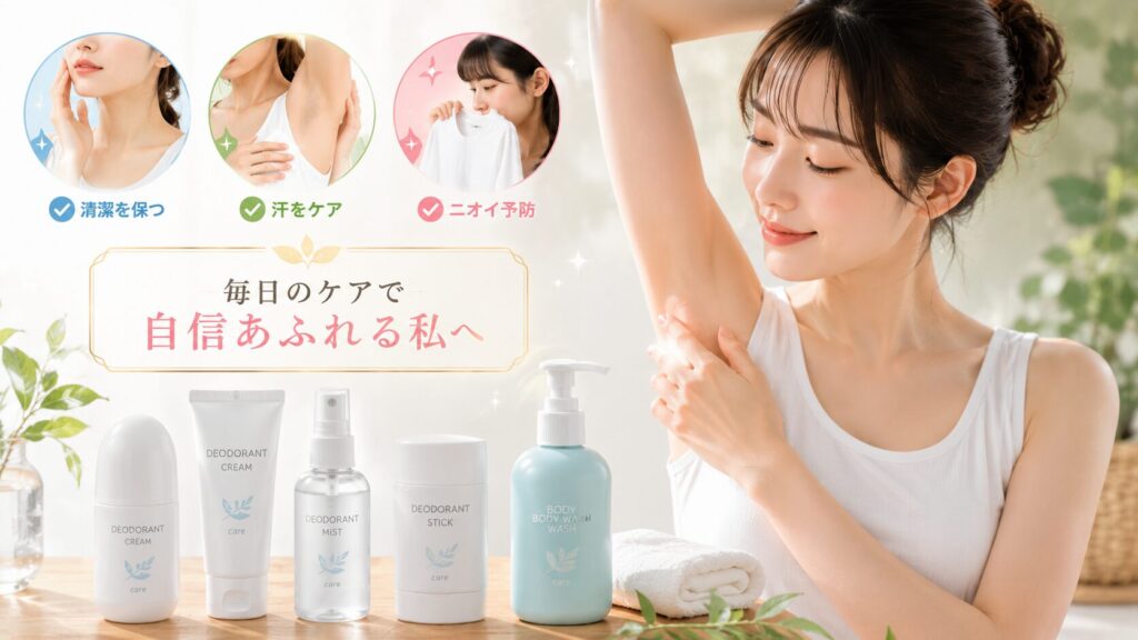 毎日のケアで自信を持って