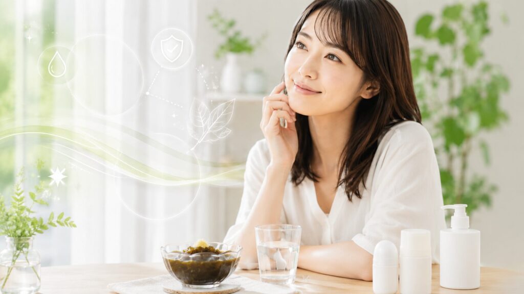 自然な美しさとリラックスした空間