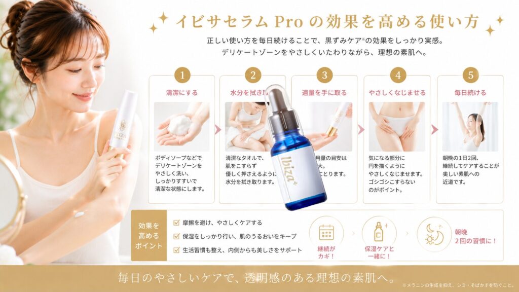 イビサセラム Pro 使い方ガイド