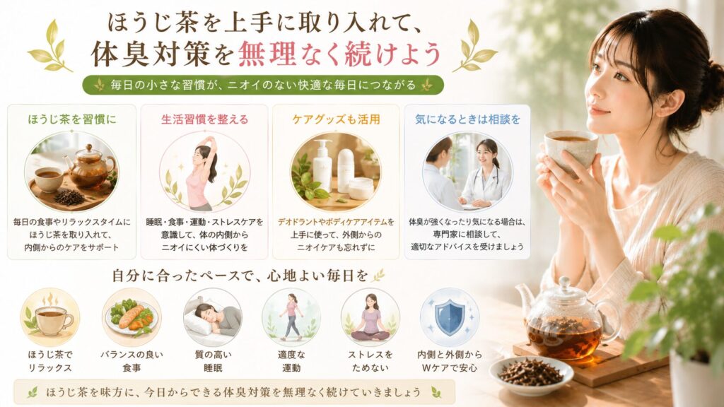 ほうじ茶で心地よい毎日を