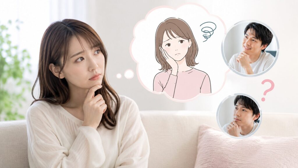 相談の瞬間と心の迷い