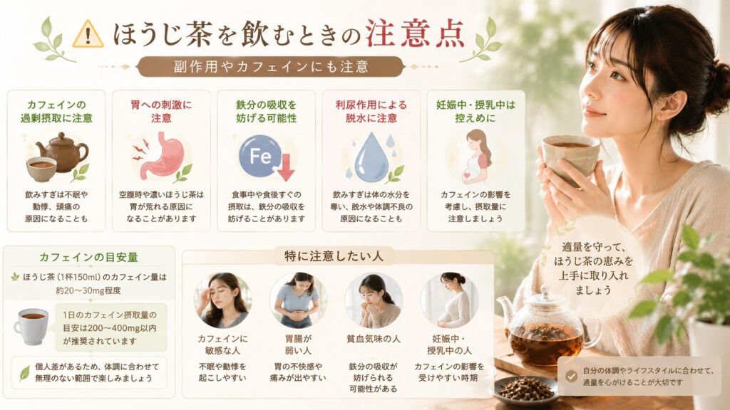 ほうじ茶の健康ガイドライン