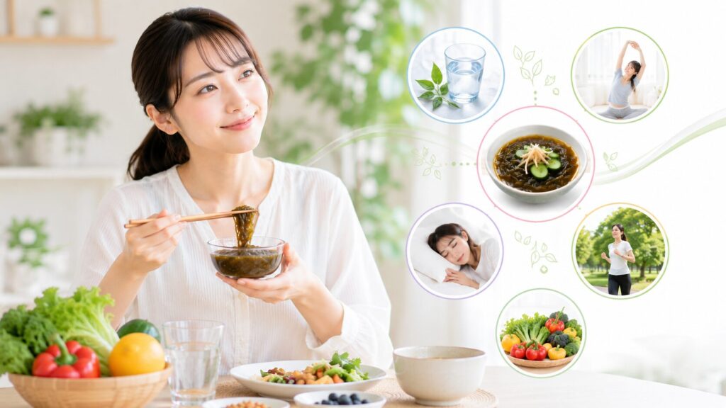 健康的な食事とライフスタイル